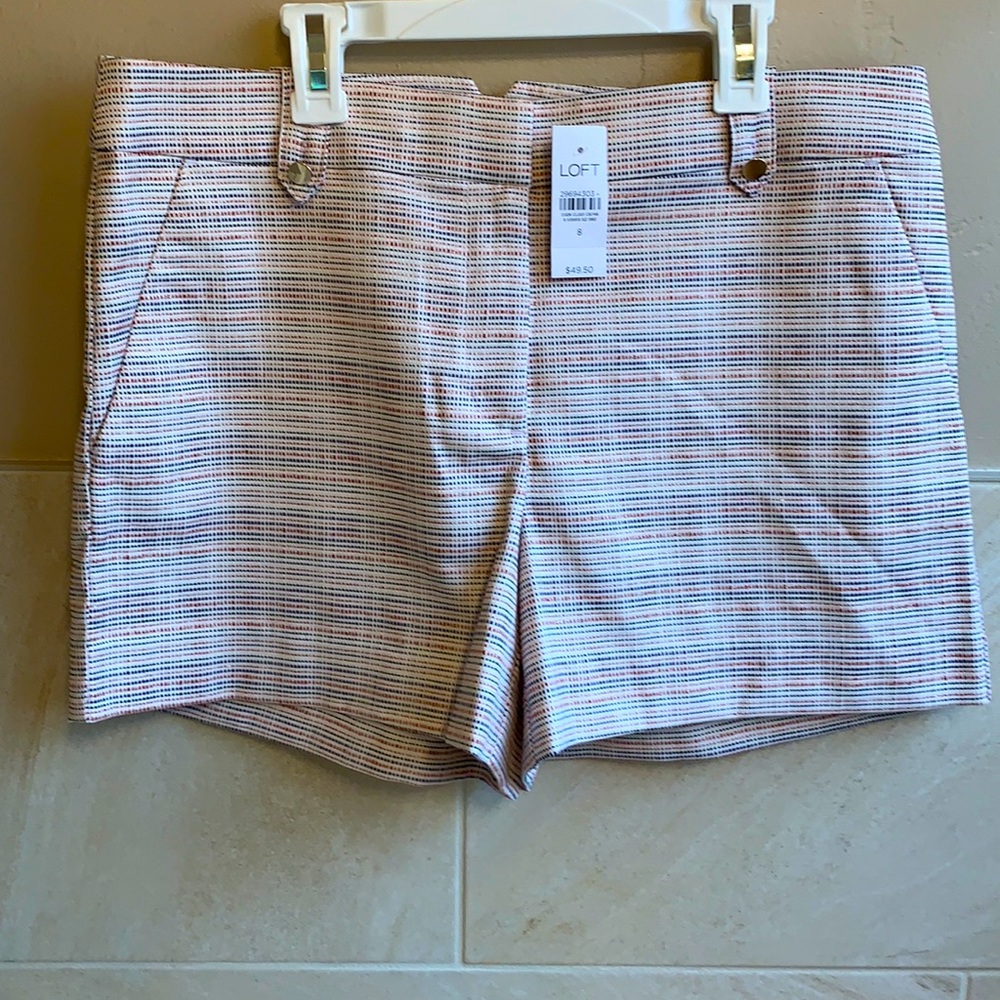 NWT Loft women’s shorts 4 inch inseam, size 8